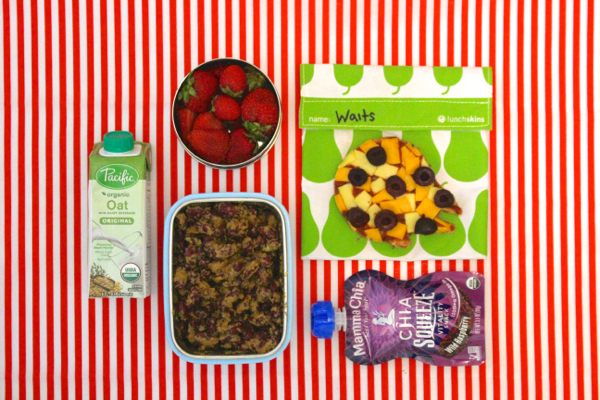 how to pack a vegan lunch box