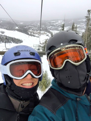 ski lovers
